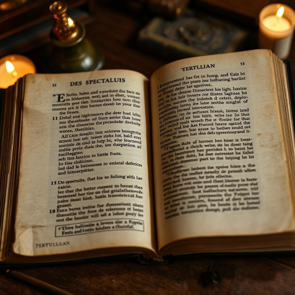 Cover image for Tertullian, De Spectaculis 30
