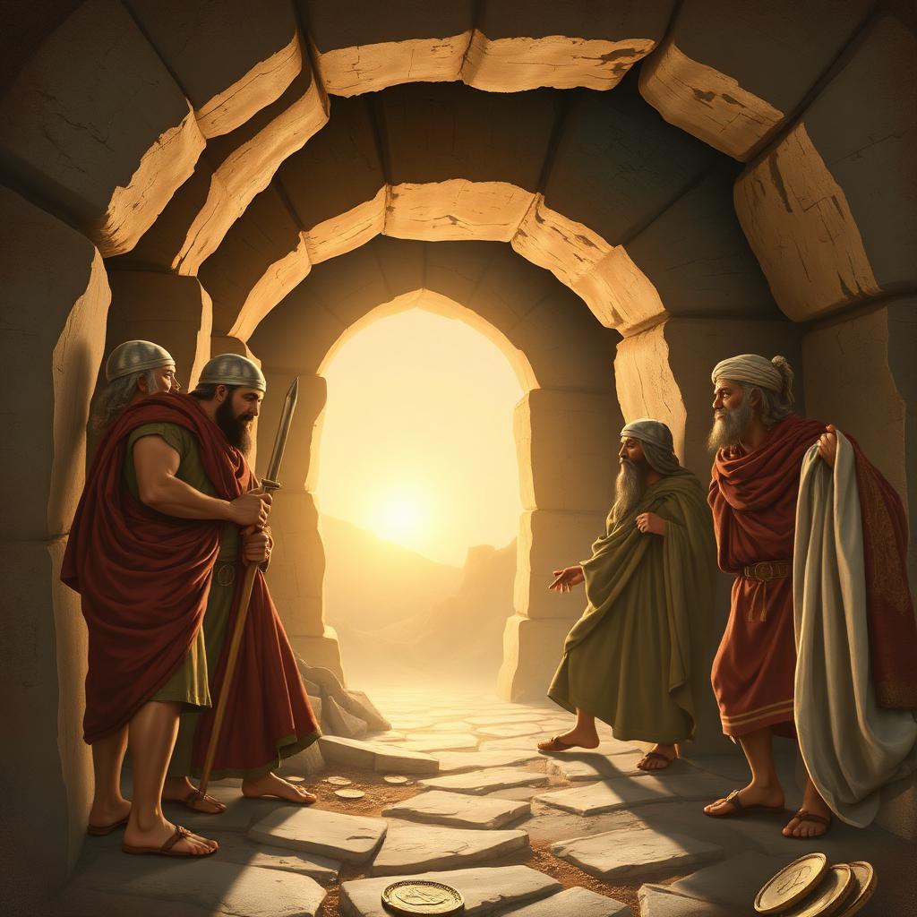 Cover image for The Guards' Report (Matthew 28:11-15)