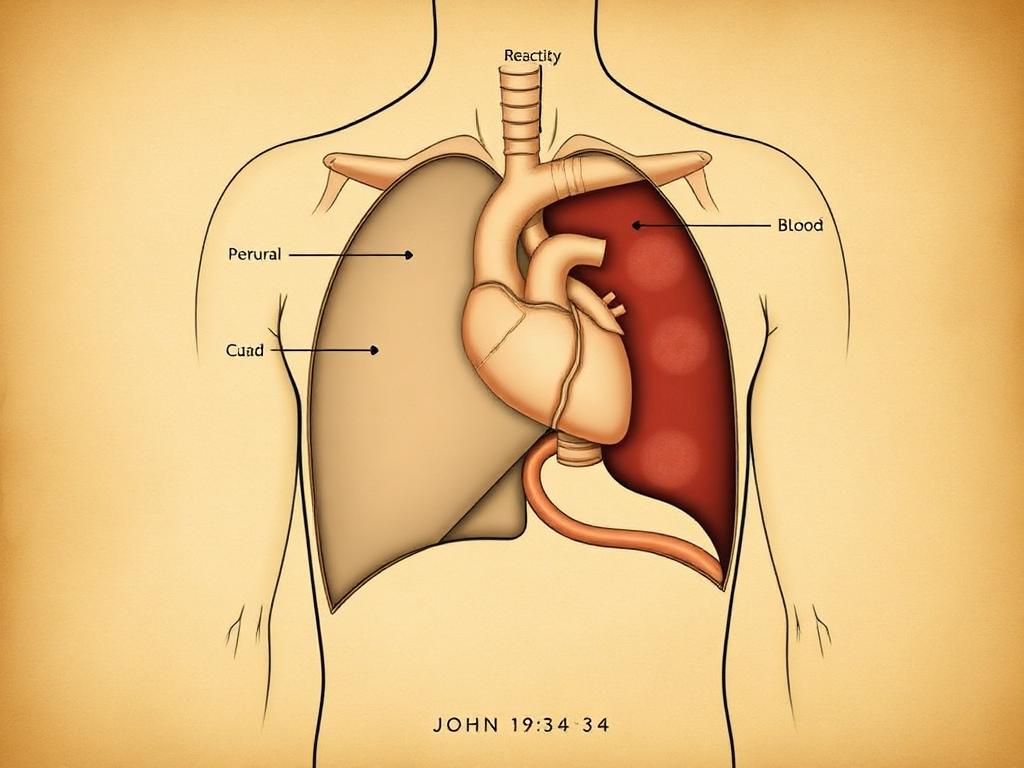 Cover image for John 19:34 — Blood and Water from Jesus' Side